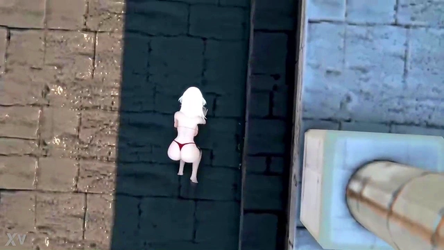 Giant Gawr Gura Waifu Goddess Dominates in 3D Hentai Anime Action