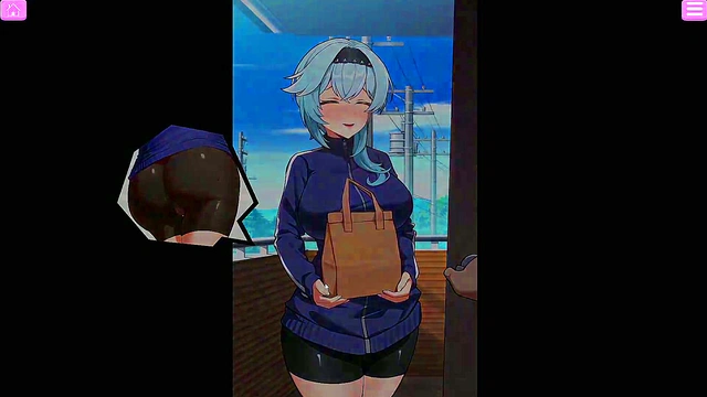 Curvy 3D Mature Woman Seduces Delivery Guy for Steamy Anime Sex Session