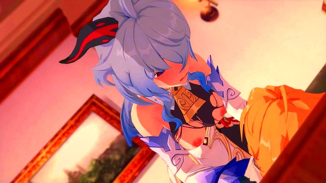 Ganyu from Genshin Impact Gets Wild in 3D Hentai Action