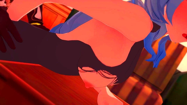 Ganyu from Genshin Impact Gets Wild in 3D Hentai Action