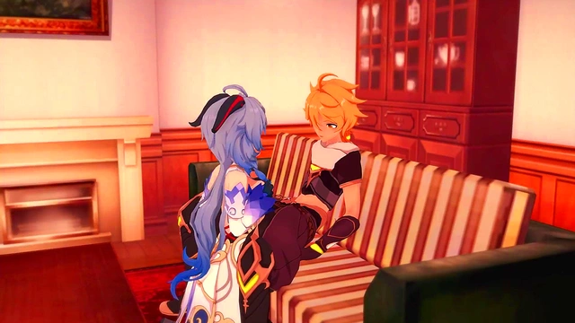 Ganyu from Genshin Impact Gets Wild in 3D Hentai Action