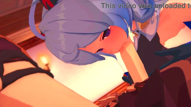 Ganyu from Genshin Impact Gets Wild in 3D Hentai Action