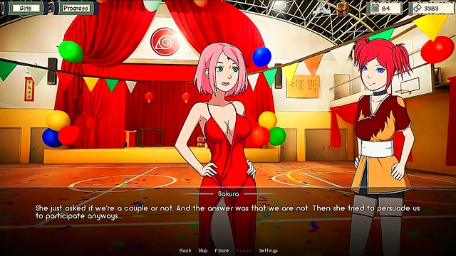 Kunoichi Trainer Naruto – Hot 3D Anime Sex Scenes From Visual Novel