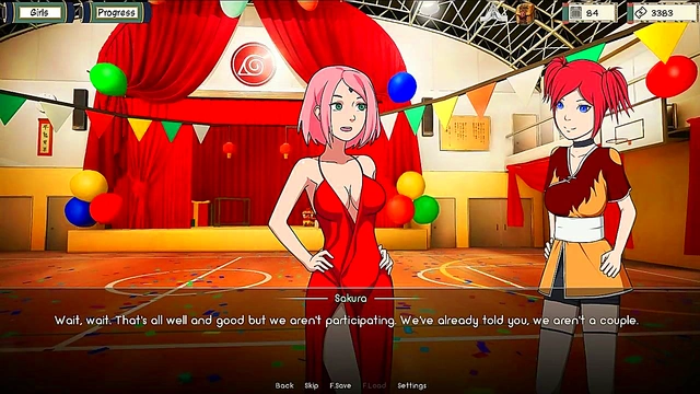 Kunoichi Trainer Naruto – Hot 3D Anime Sex Scenes From Visual Novel