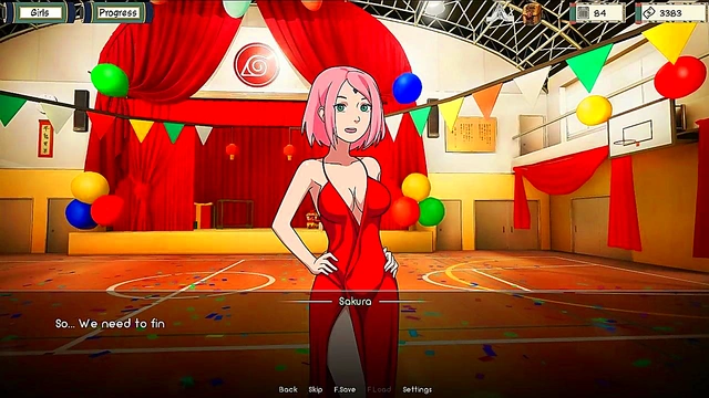 Kunoichi Trainer Naruto – Hot 3D Anime Sex Scenes From Visual Novel