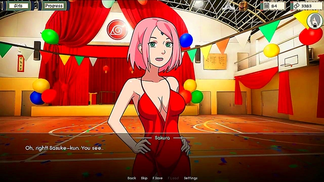 Kunoichi Trainer Naruto – Hot 3D Anime Sex Scenes From Visual Novel