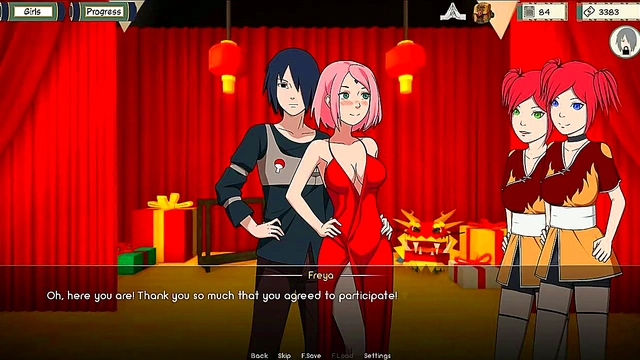 Kunoichi Trainer Naruto – Hot 3D Anime Sex Scenes From Visual Novel