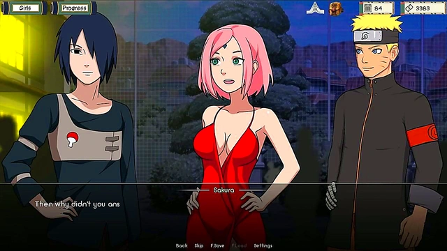 Kunoichi Trainer Naruto – Hot 3D Anime Sex Scenes From Visual Novel