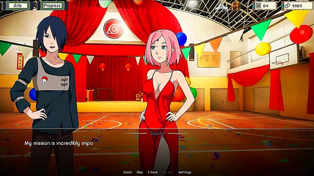 Kunoichi Trainer Naruto – Hot 3D Anime Sex Scenes From Visual Novel
