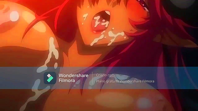 Big-Busted Hentai Babe Shows Off Her Massive Tits In Sexy Anime Action