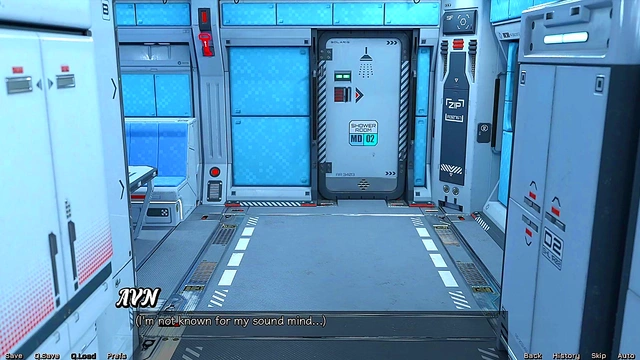 Red-Haired Stepmother Tempts Teen In Futuristic Shower Adventure