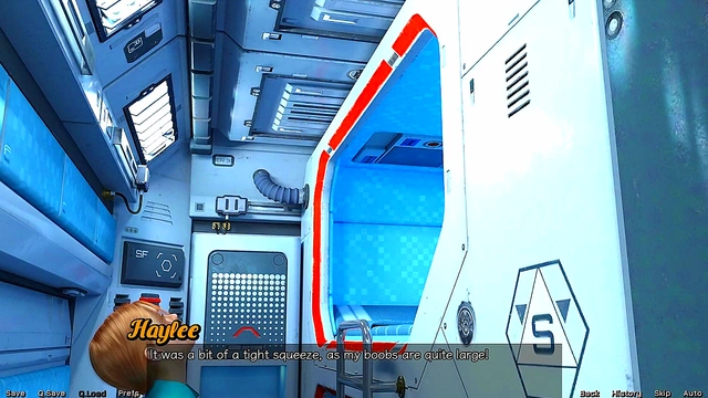 Red-Haired Stepmother Tempts Teen In Futuristic Shower Adventure