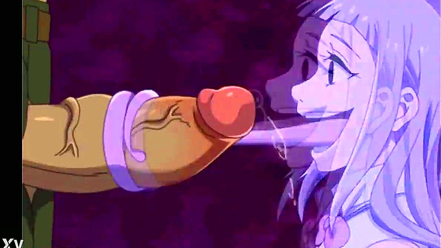 Hentai Babe Deepthroats Dick With Skillful Suction