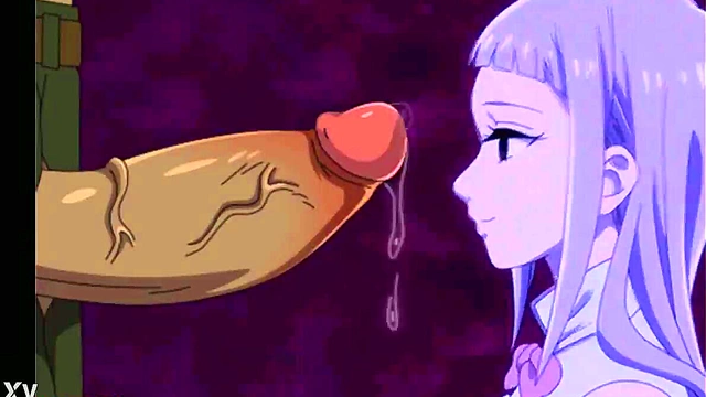 Hentai Babe Deepthroats Dick With Skillful Suction