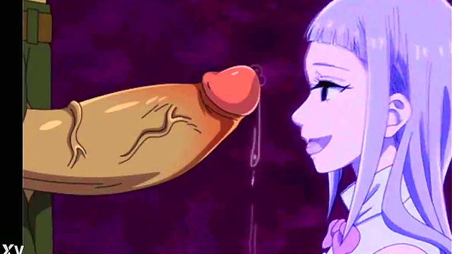 Hentai Babe Deepthroats Dick With Skillful Suction