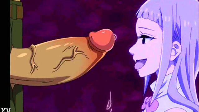 Hentai Babe Deepthroats Dick With Skillful Suction