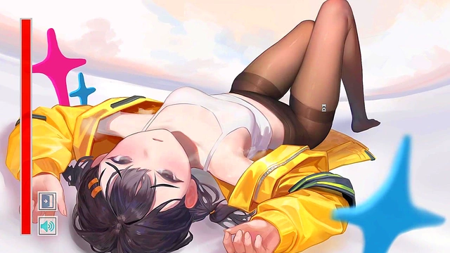 Isekai Frontline – Hot Hentai Babe Fucks Her Way Through The Game