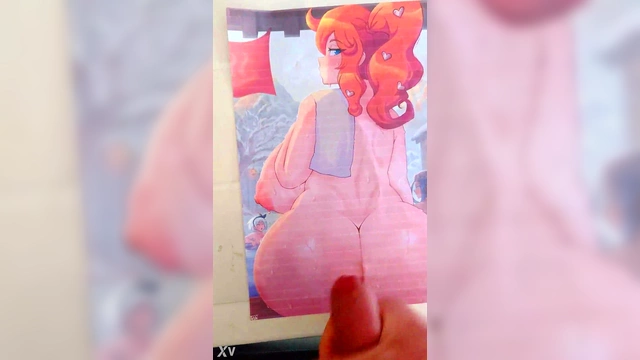 Redhead Sonia’s Big-Ass Pokémon Trainer Gets Bukkake Tribute