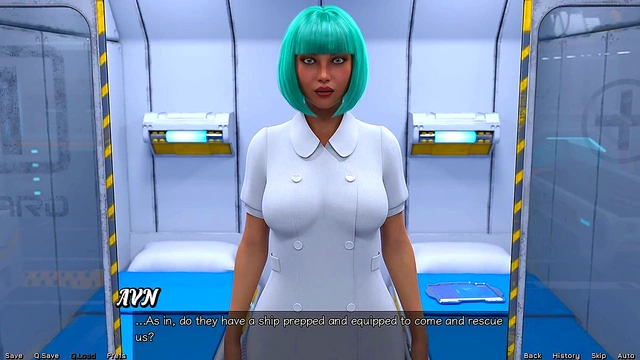 Stranded Astronaut Finds Curvy Alien Goddess for Mind-Bending 3D Hentai Action