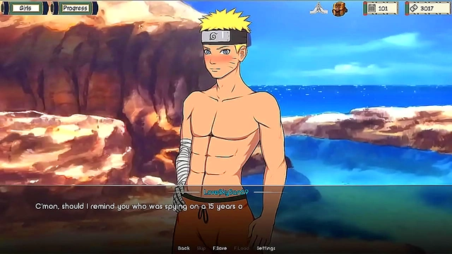 Summertime Seduction – Naruto Kunoichi Trains in 3D Anime Bliss