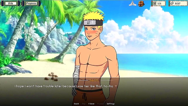 Summertime Seduction – Naruto Kunoichi Trains in 3D Anime Bliss