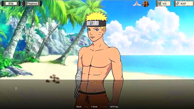 Summertime Seduction – Naruto Kunoichi Trains in 3D Anime Bliss