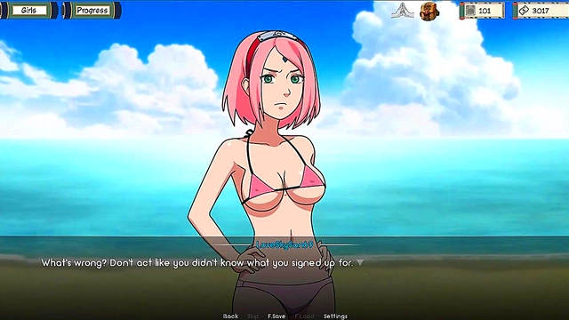 Summertime Seduction – Naruto Kunoichi Trains in 3D Anime Bliss