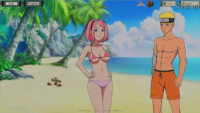 Summertime Seduction – Naruto Kunoichi Trains in 3D Anime Bliss