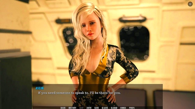 Hot Teen Alien Girl Rides Dick On Spaceship InSTEAM PC Game Session