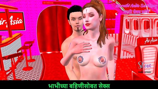 Beautiful Teen Couple Enjoy Intense Foreplay Fun in 3D Anime Porn