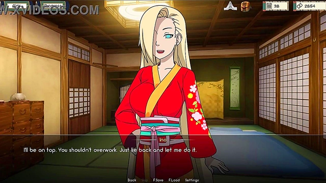 Ten Ten & Ino Ride Dick in Hot 3D Naruto Anime Sex Scene