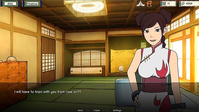 Tenten Gets Trained In Seductive Arts By Her Naruto Sensei In 3D Hentai Anime