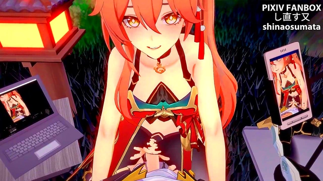 Horny MILF Takes Charge in Anime Cowgirl Compilation for Intense Orgasms