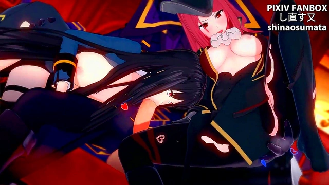 Horny MILF Takes Charge in Anime Cowgirl Compilation for Intense Orgasms