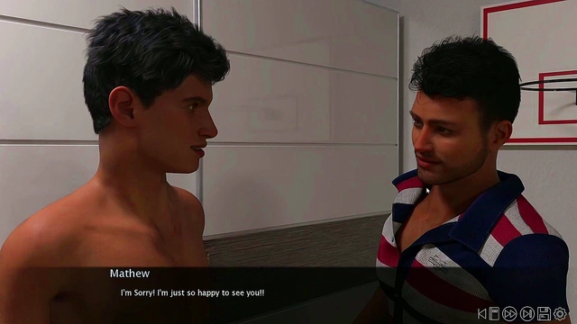 Teen Summer Vacation – Animated Yaoi Shower Handjob Fantasy