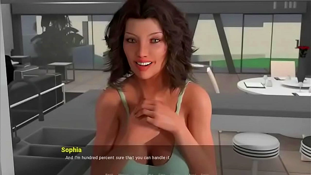 Business Trip Turns Sexy – 3D Anime Couple’s Intimate Encounter Away From Home