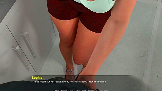 Business Trip Turns Sexy – 3D Anime Couple’s Intimate Encounter Away From Home