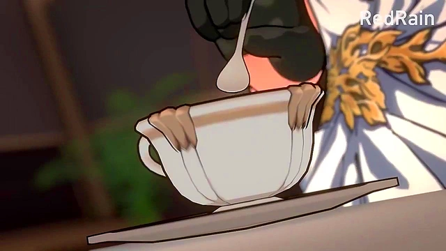 Futanari Anime Babe With Big Tits Fucks Hard In 3D Action