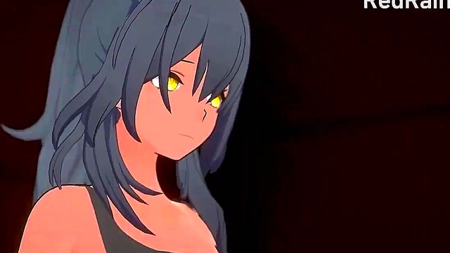 Futanari Anime Babe With Big Tits Fucks Hard In 3D Action