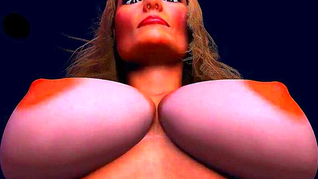 Mature 3D Cougar With Big Boobs Fucks Vibrant Dildo For Ecchi Anime Orgasm