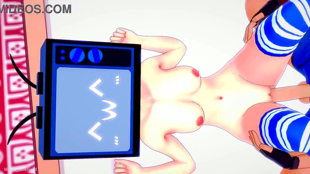 Horny TV Woman Ditches Bikini for Steamy Bed Fucking &Cumshot