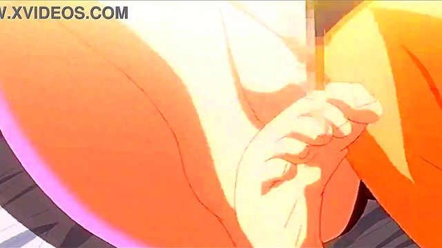 Big-Titted Anime Babe Dances to Nightcore Music Before Blowjob & Cowgirl Action