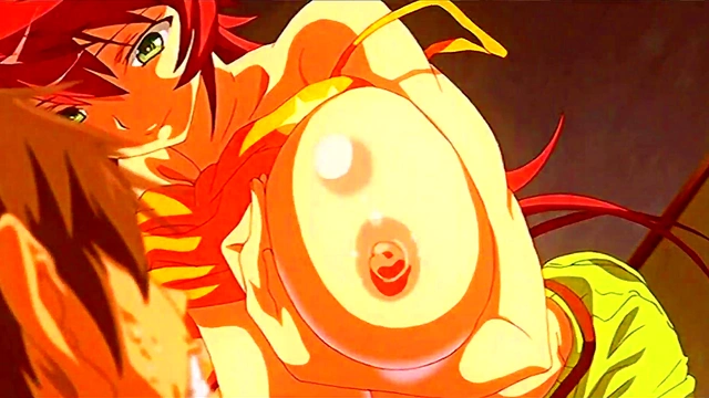 Big-Titted Anime Babe Dances to Nightcore Music Before Blowjob & Cowgirl Action