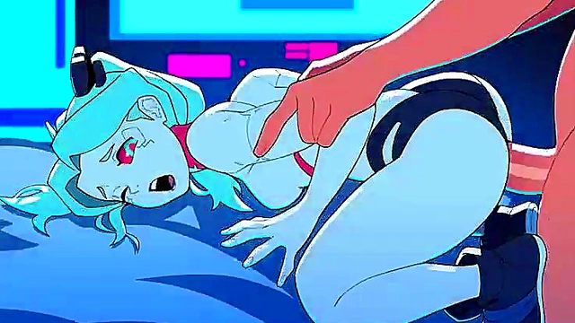 Latina Rebecca Gets Hardcore Cyberpunk Fuck & Doggy Style Creampie