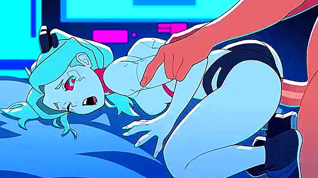 Latina Rebecca Gets Hardcore Cyberpunk Fuck & Doggy Style Creampie