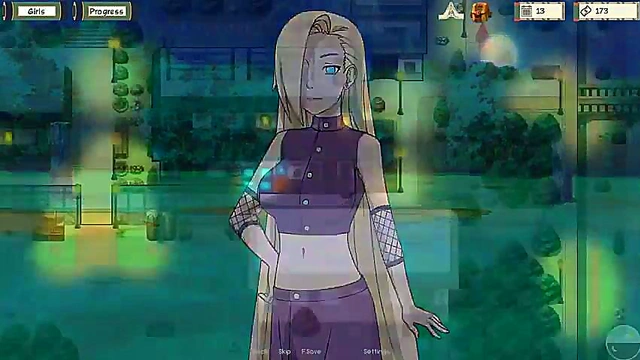 Kunoichi Trainer Naruto – 3D Anime Chick Gets Trained Hard By Sensei