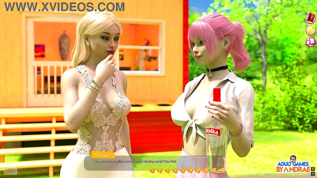 Naughty Mistress Eve Seduces Busty Anime Teens for BDSM Bliss & Huge Cumshots