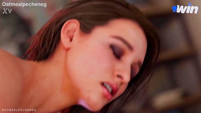 Jill Valentine Enjoys Rough Anal Sex With Creampie Finish In Anime Style