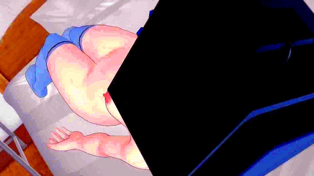 Sporty TV Woman Gets Her Pussy Rubbed Warm for Skibidi Fun