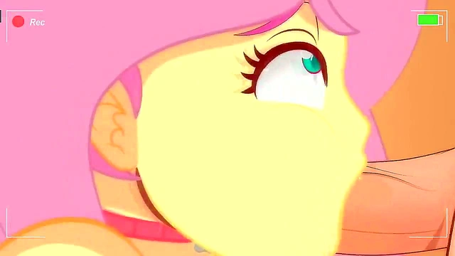 Fluttershy Pony Sucks Big Dick In steamy 3D Hentai Blowjob Scene